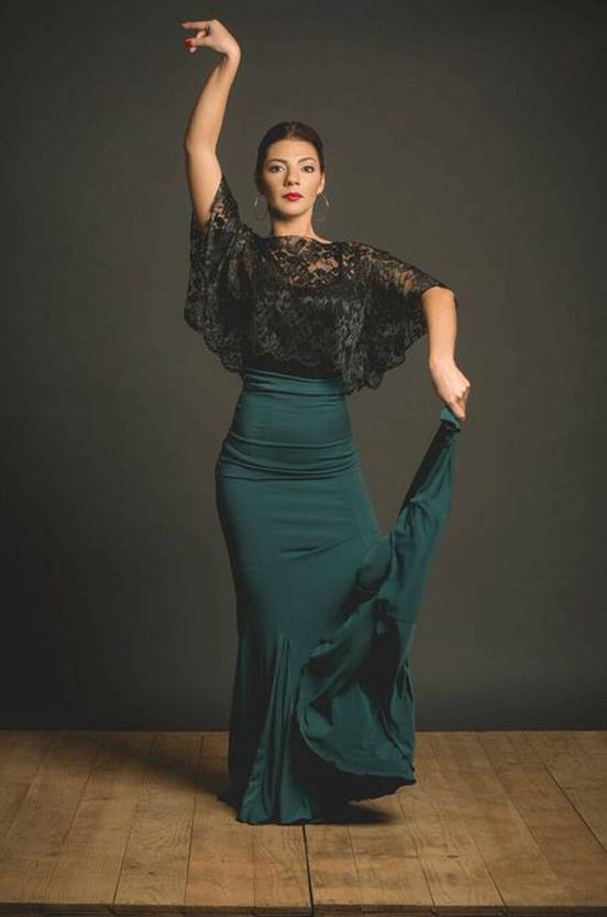 Top Flamenco modèle Ceinos et Top Modèle Vogorno. Davedans