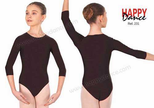 Girls´ Leotards. Zip
