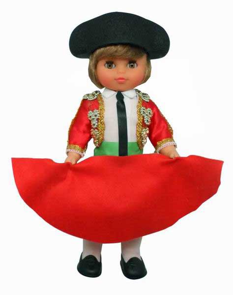 Muñeco con Traje de Torero. 35 cm