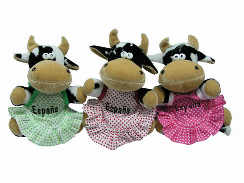 Vaca Sentada con Delantal España