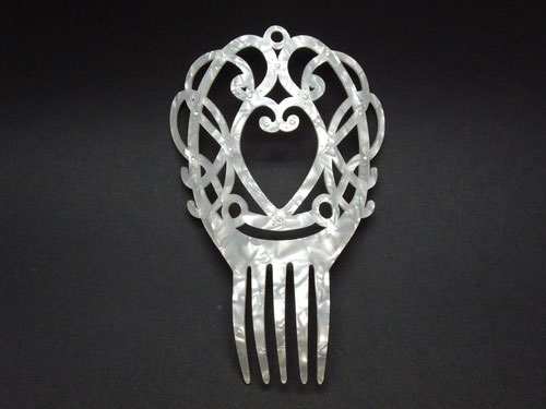 Peinetas de Nacar con Strass - ref. N842STRAS