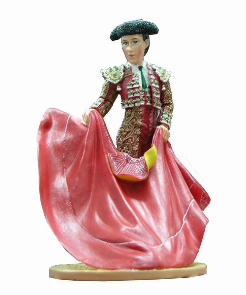 Red bullfighter. Barcino