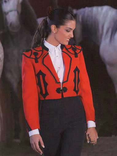 Chaqueta Paseo Goyesca Roja