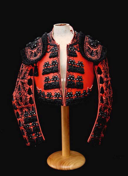 闘牛士正装　暗赤色＆ジェットブラック　新品