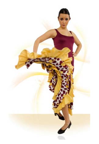Vestido de baile flamenco ref.E4503PS26PS145PS19