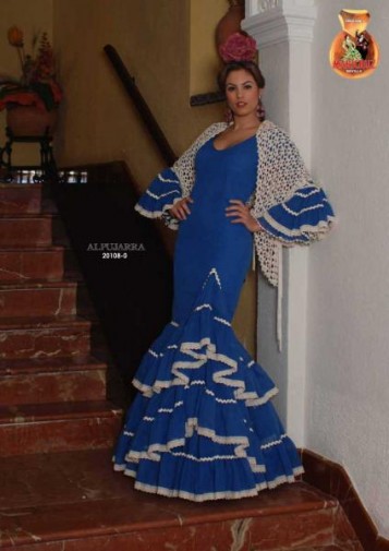 Flamenca costume Alpujarra model