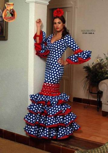 Traje de Flamenca Modelo Madroño