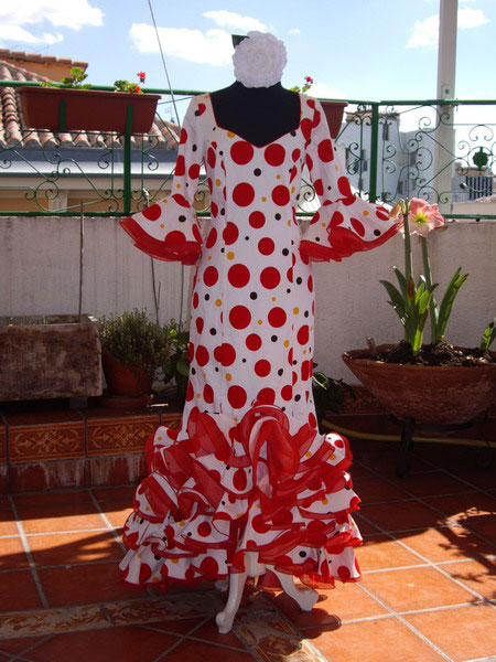 Outlet. Trajes de Flamenca Romance T.42