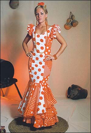 Ladies flamenco outfits: mod. Luján