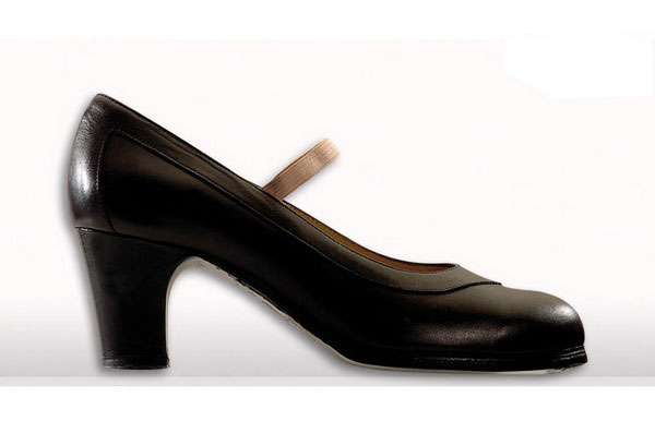 Chaussures de flamenco Begoña Cervera. Salon Lanière élastique