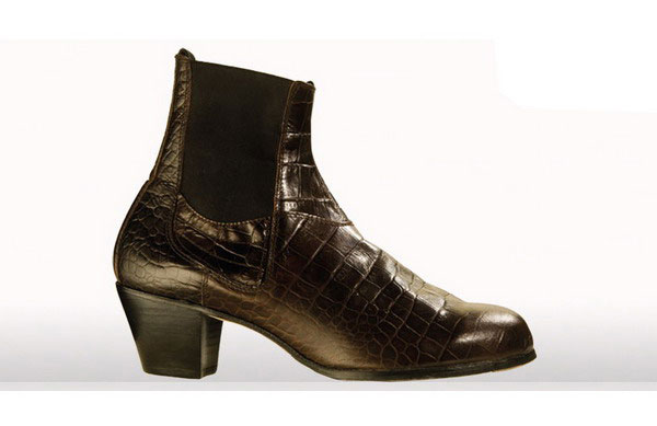 Bota para caballero (cocodrilo). Modelo Boto II. Begoña Cervera