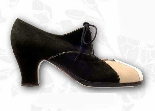 Zapato Flamenco Begoña Cervera. Acuarela Cordonera