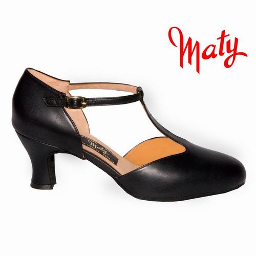 Zapatos para Baile de Salón. Modelo Tango. Negro