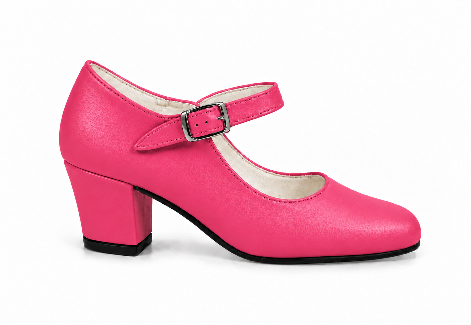 Zapatos para baile flamenco - Fuxia