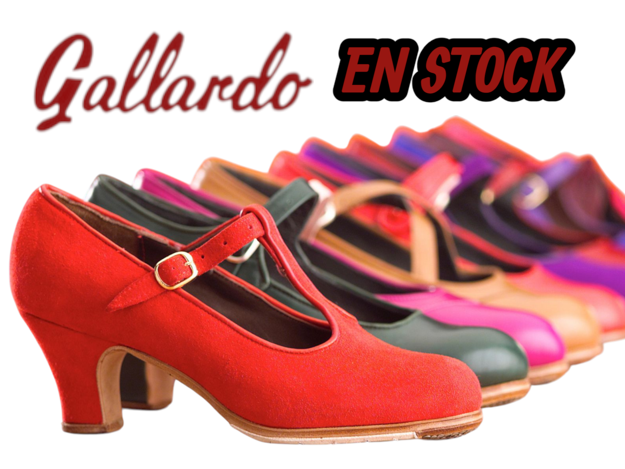 Zapatos Gallardo en Stock